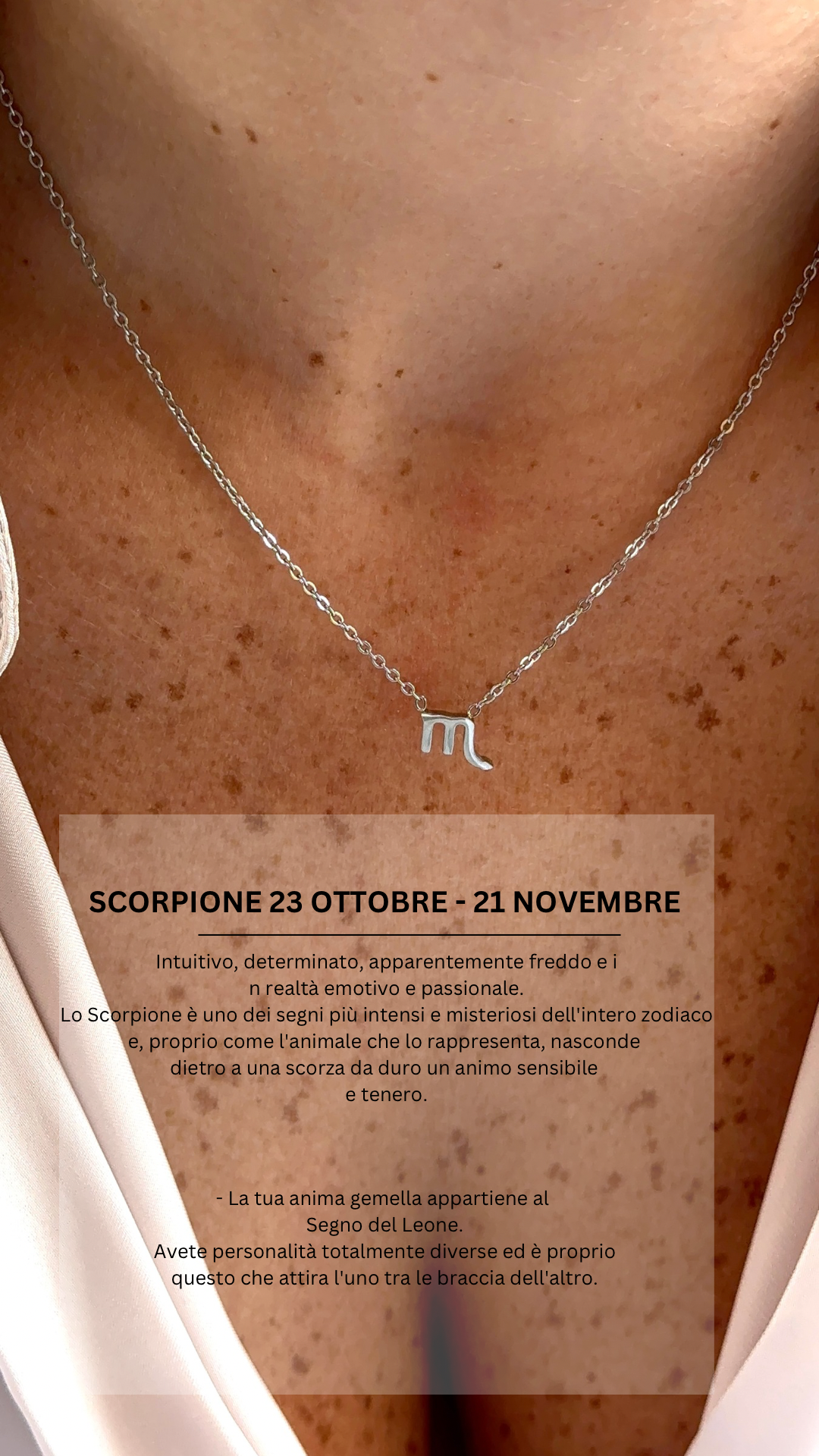 Collana segno Zodiacale ♈️♊️♏️