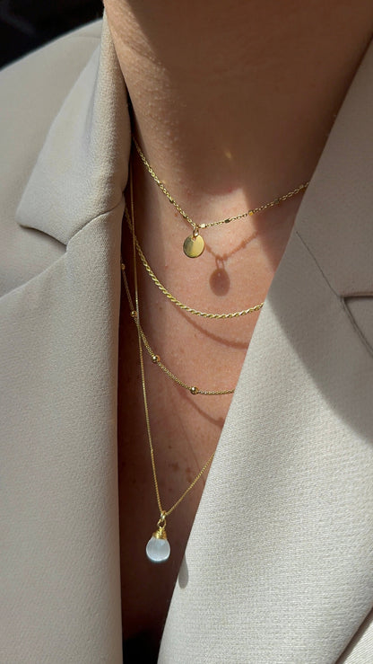 Collana Rosario nido d’ape
