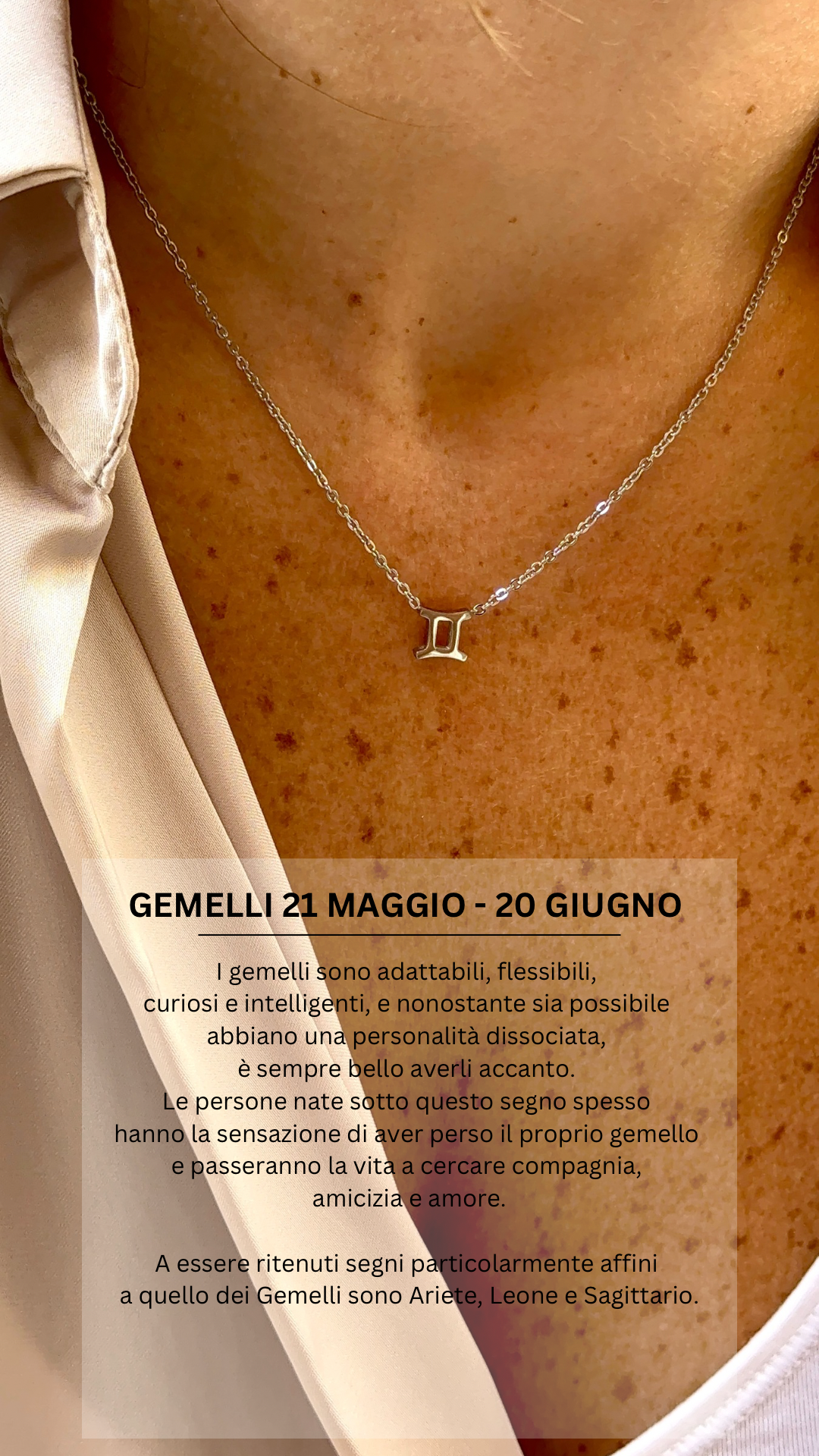 Collana segno Zodiacale ♈️♊️♏️