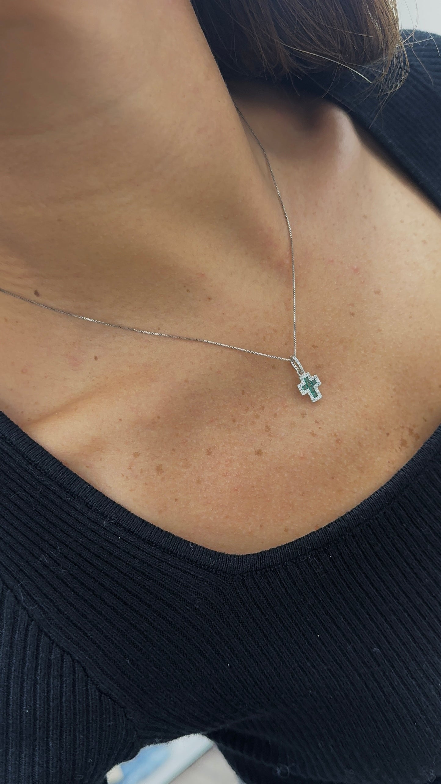 Collana mini cross
