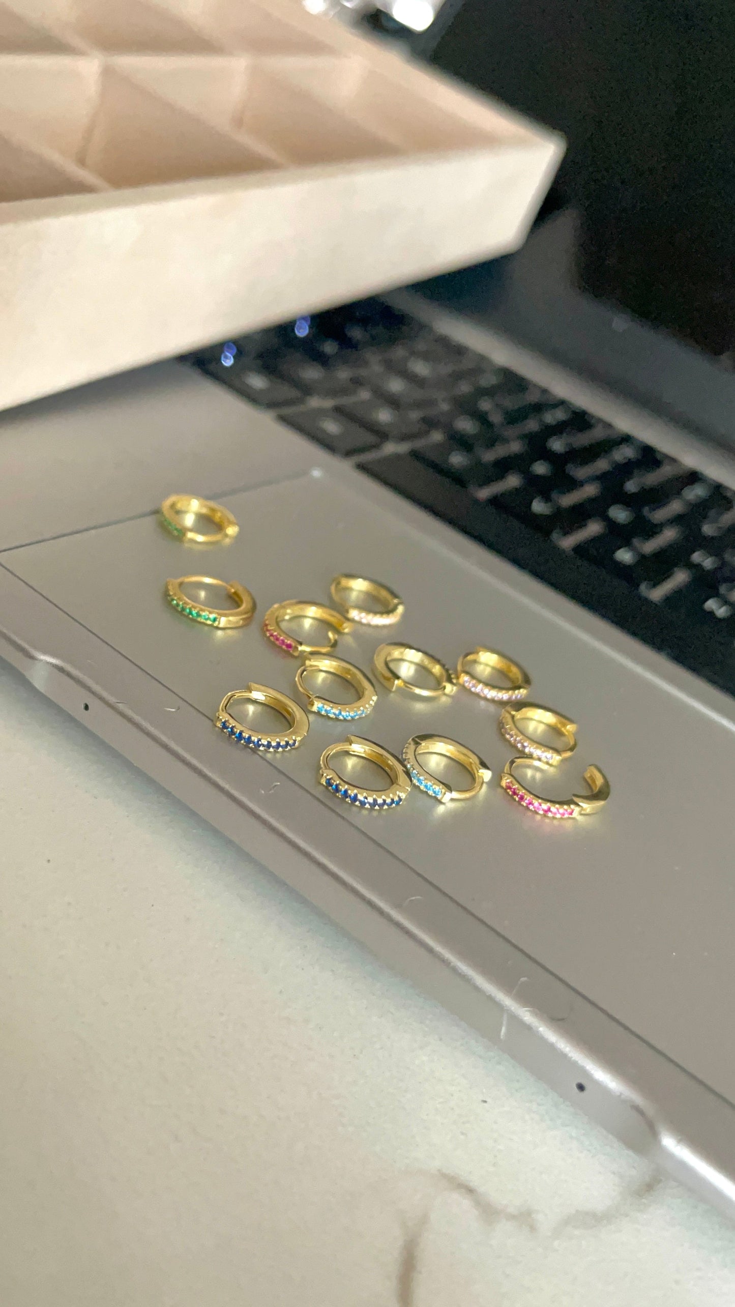 Cerchietto Zirconato base Gold 🌈