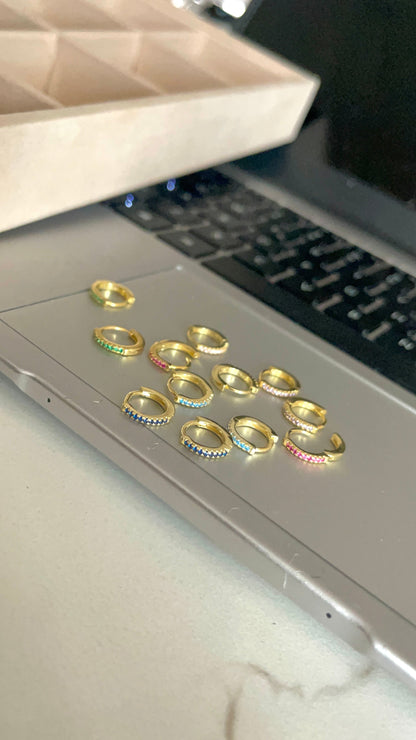 Cerchietto Zirconato base Gold 🌈