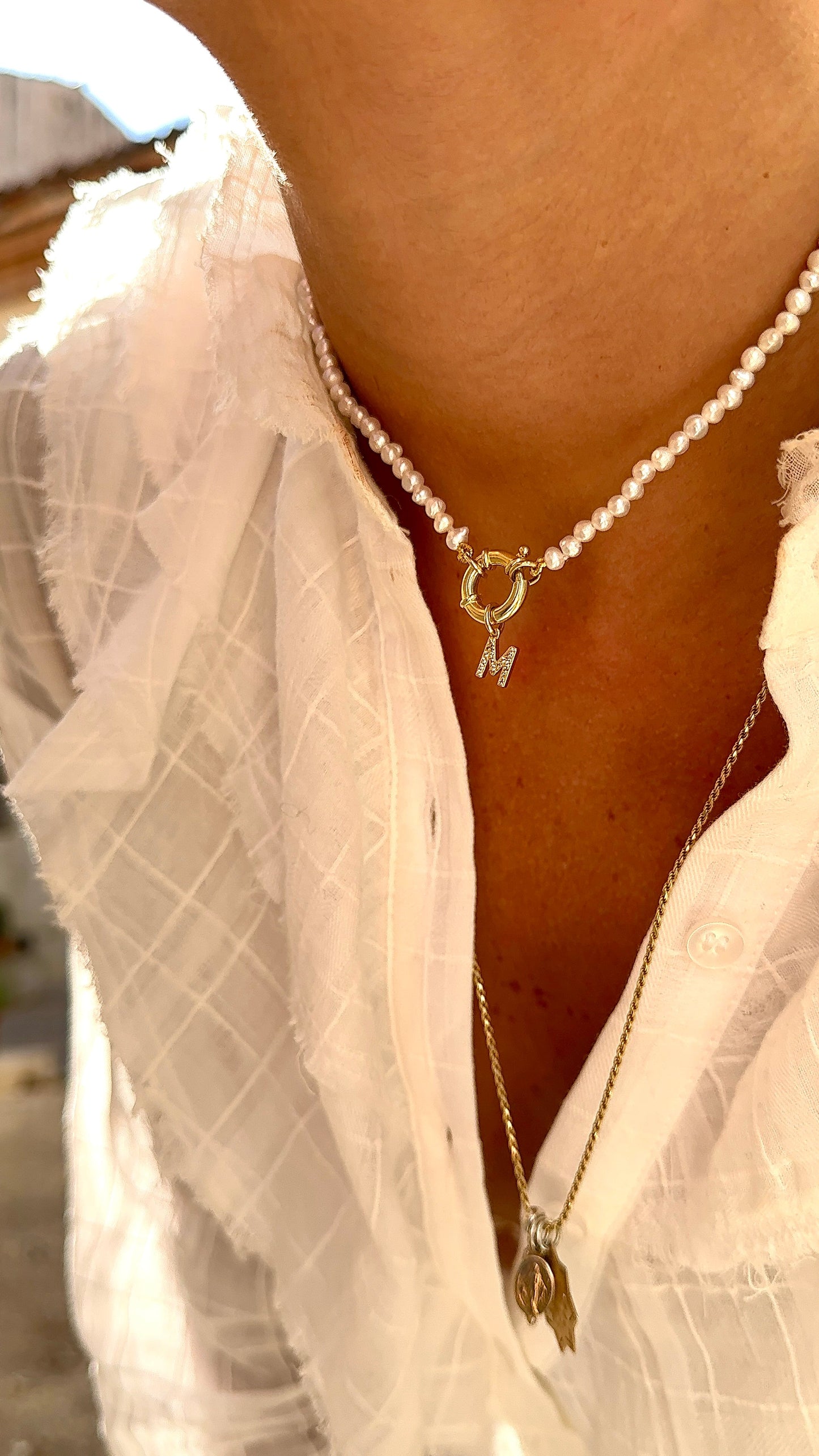 Collana iniziale perle