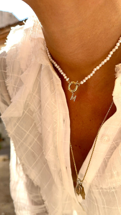 Collana iniziale perle