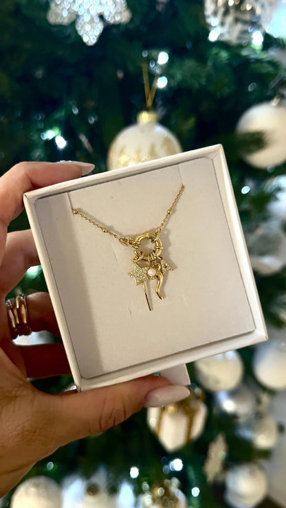 Collana Rosario in Argento 925 con Chiusura ad Anello