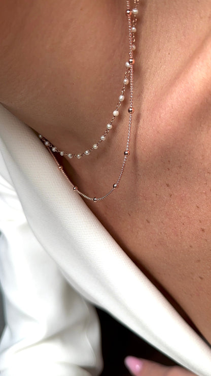 Collana Rosario nido d’ape