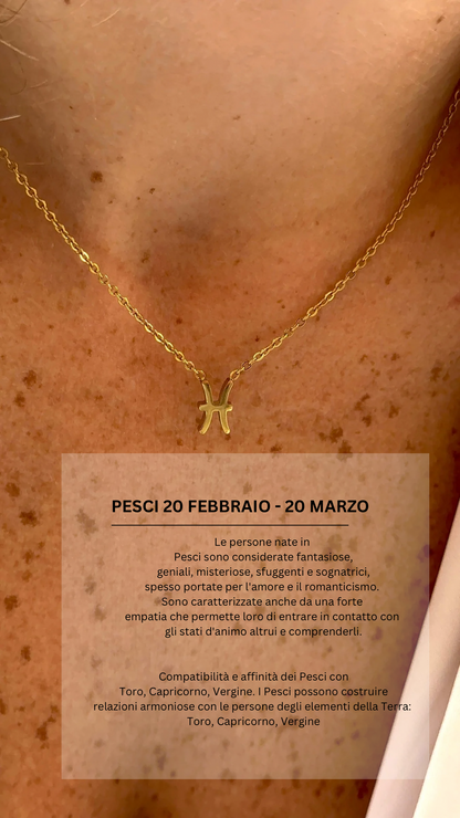 Collana segno Zodiacale ♈️♊️♏️