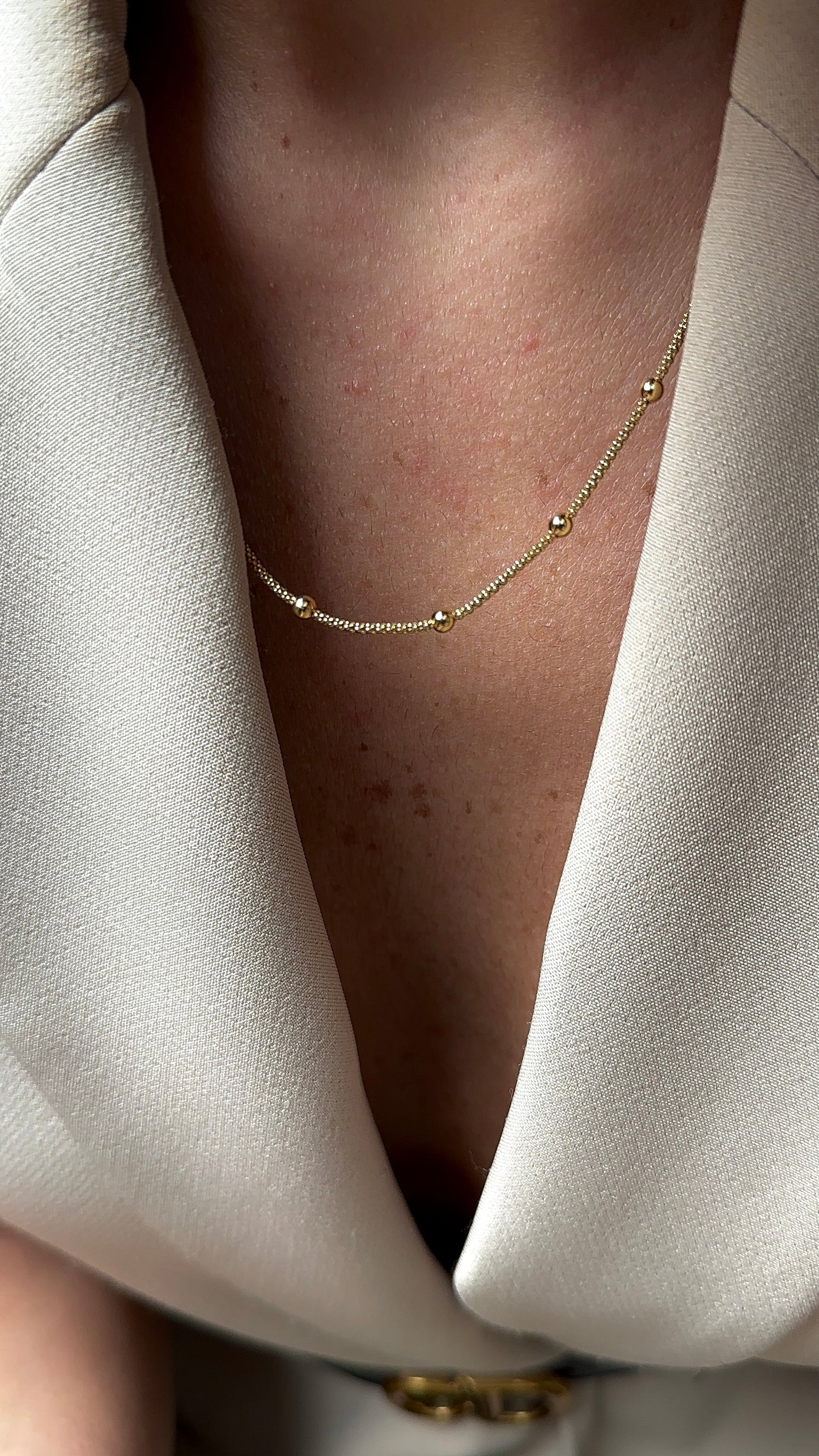 Collana Rosario nido d’ape
