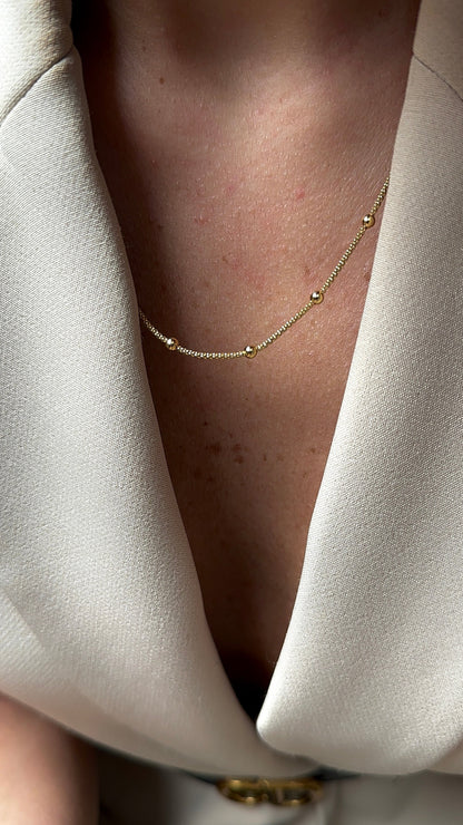 Collana Rosario nido d’ape