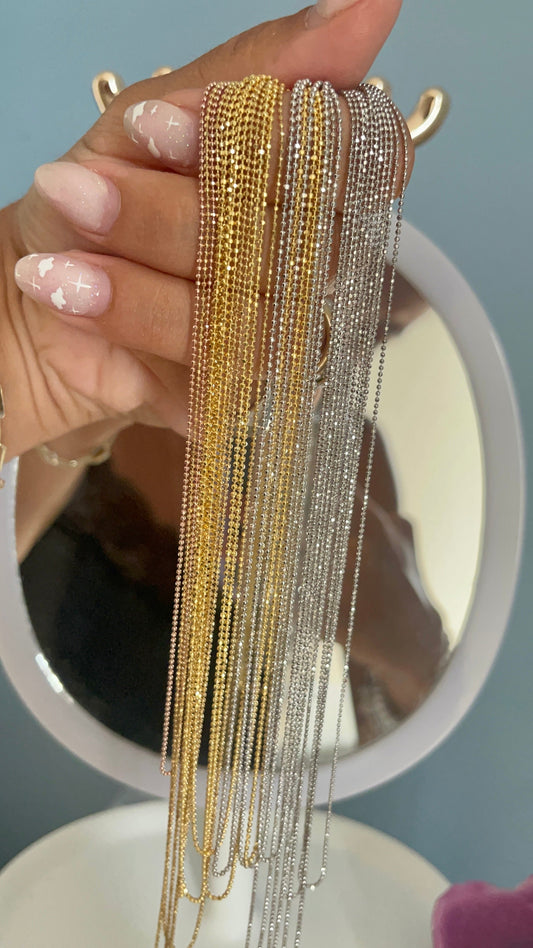 Collana Must have basic diamantata
